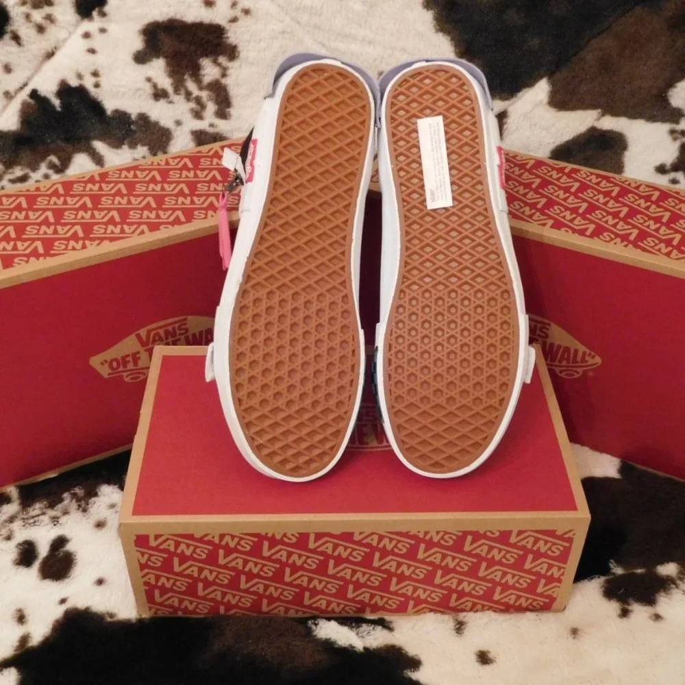 Vans Reissue Sk8-Hi Cap Black/Azalea Pink - Picture 5 of 8